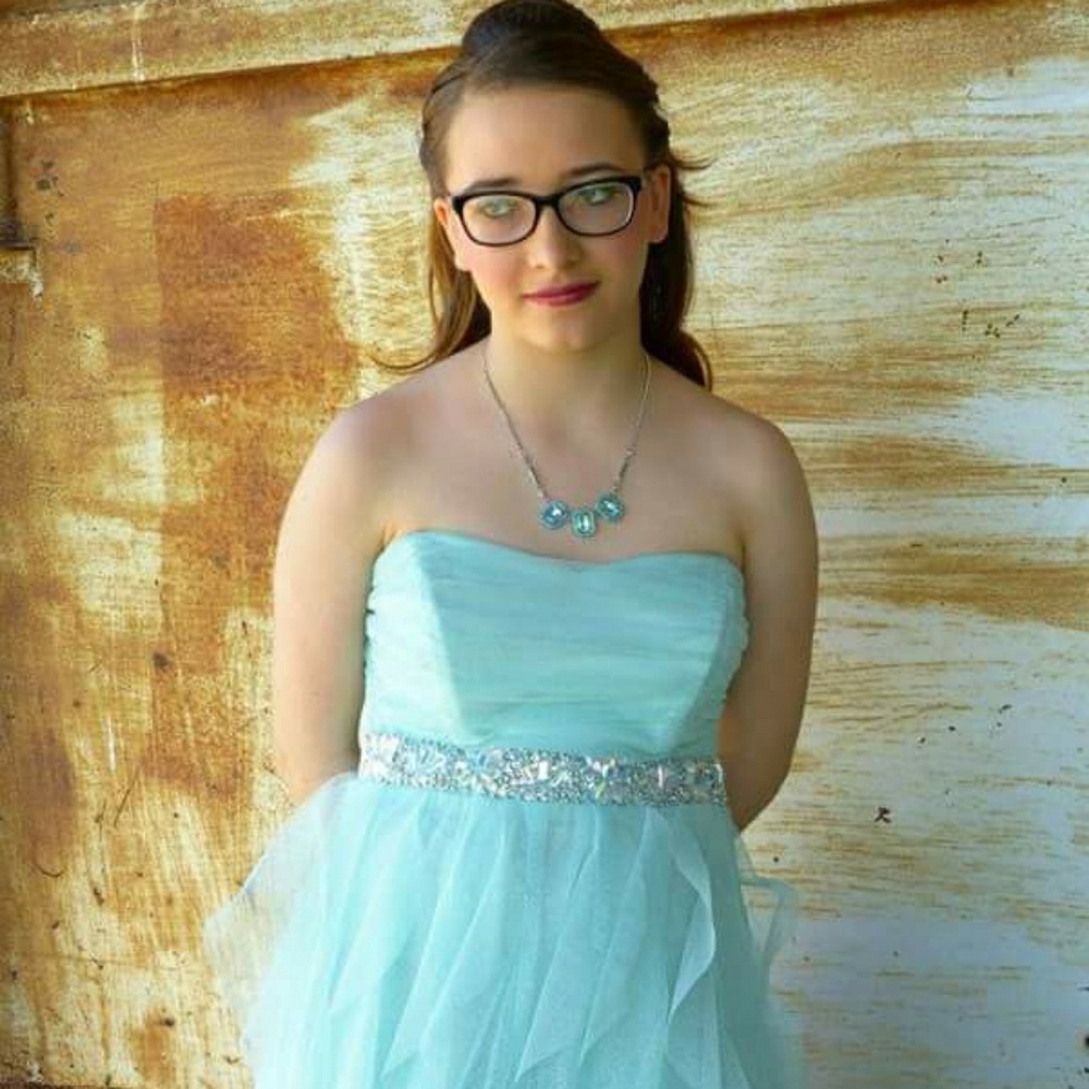 Agua prom dress